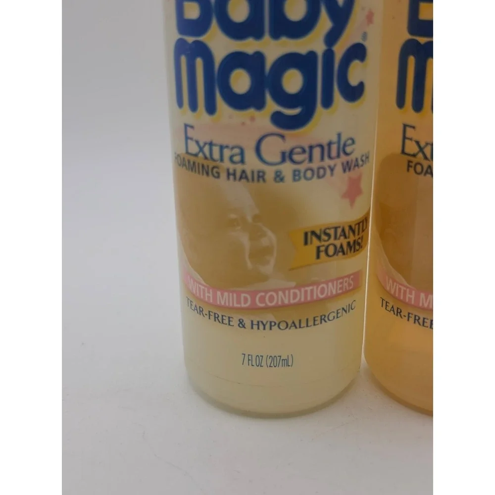 2001 Baby Magic Gentle Foaming Hair & Body Wash and Gentle Foaming Shampoo